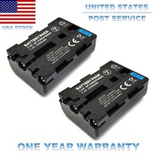 2x Battery For Sony NP-FM30 NP-FM50 NP-FM55H NP-QM50 NP-QM51 NP-FM50 NP-FM55H