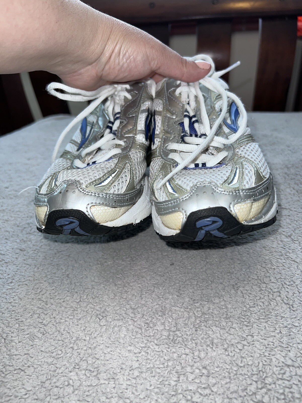 BROOKS DRB Accel Switch Womens Road Running Shoe Gray Blue White Size 7 thumbnail 5