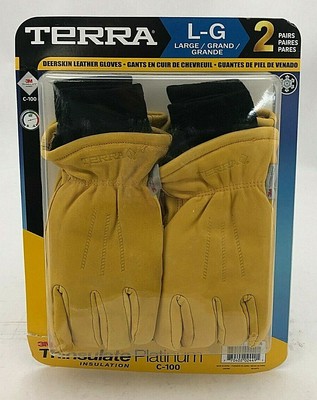 terra deerskin gloves