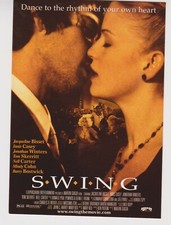 Swing Jacqueline Bisset Jonathan Winters Mindy Cohn promo postcard 2005 mint