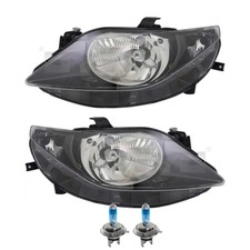 Scheinwerfer Set inkl. Premium Lampen für Seat Ibiza IV 6J5 6P1 mit LWR Motor