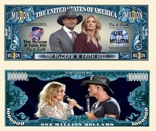 OUR TIM MCGRAW & FAITH HILL NOVELTY NOTES (25 EA)