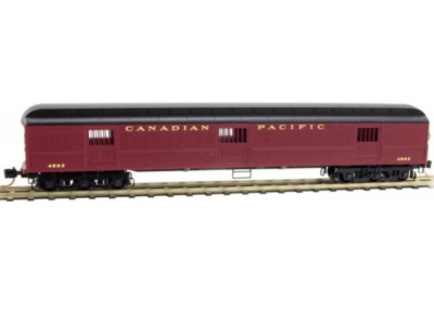 Micro Trains N Scale ~ 70  Horse Baggage Car ~ Canadian Pacific #4502 ~ 14900080