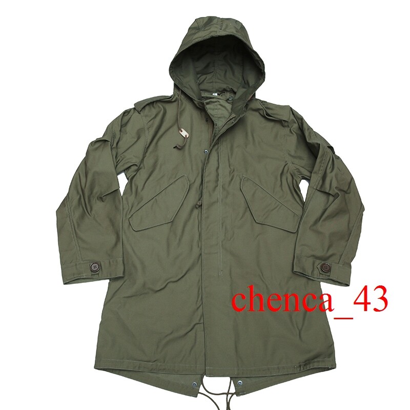 WW2 U.S. Army M-1951 Fishtail Parka M51 Vintage Military Mens