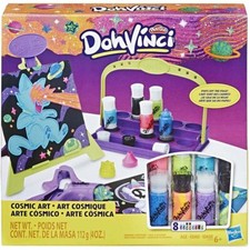 Hasbro Play-Doh DohVinci Arte Cósmico Kit de Dibujo Niños Regalo Jugar Arte Divertido