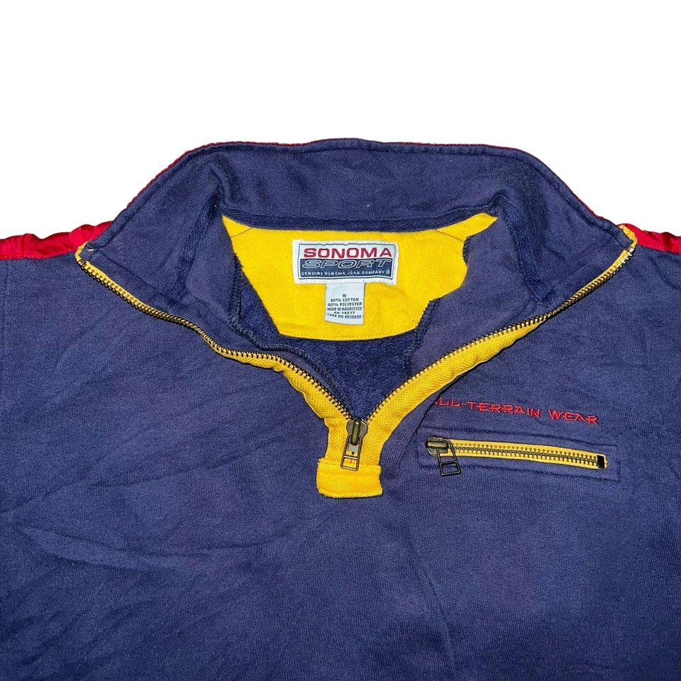 Chaqueta Pullover Vintage Sonoma Sport Niños Talla Pequeña Genuina Sonoma Jean Company Foto 2 de 4