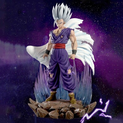 DRAGON BALL SUPER ACTIONFIGUR SOHN GOHAN BEAST MODELL GESCHENK ANIME SPIELZEUG LED 35 CM