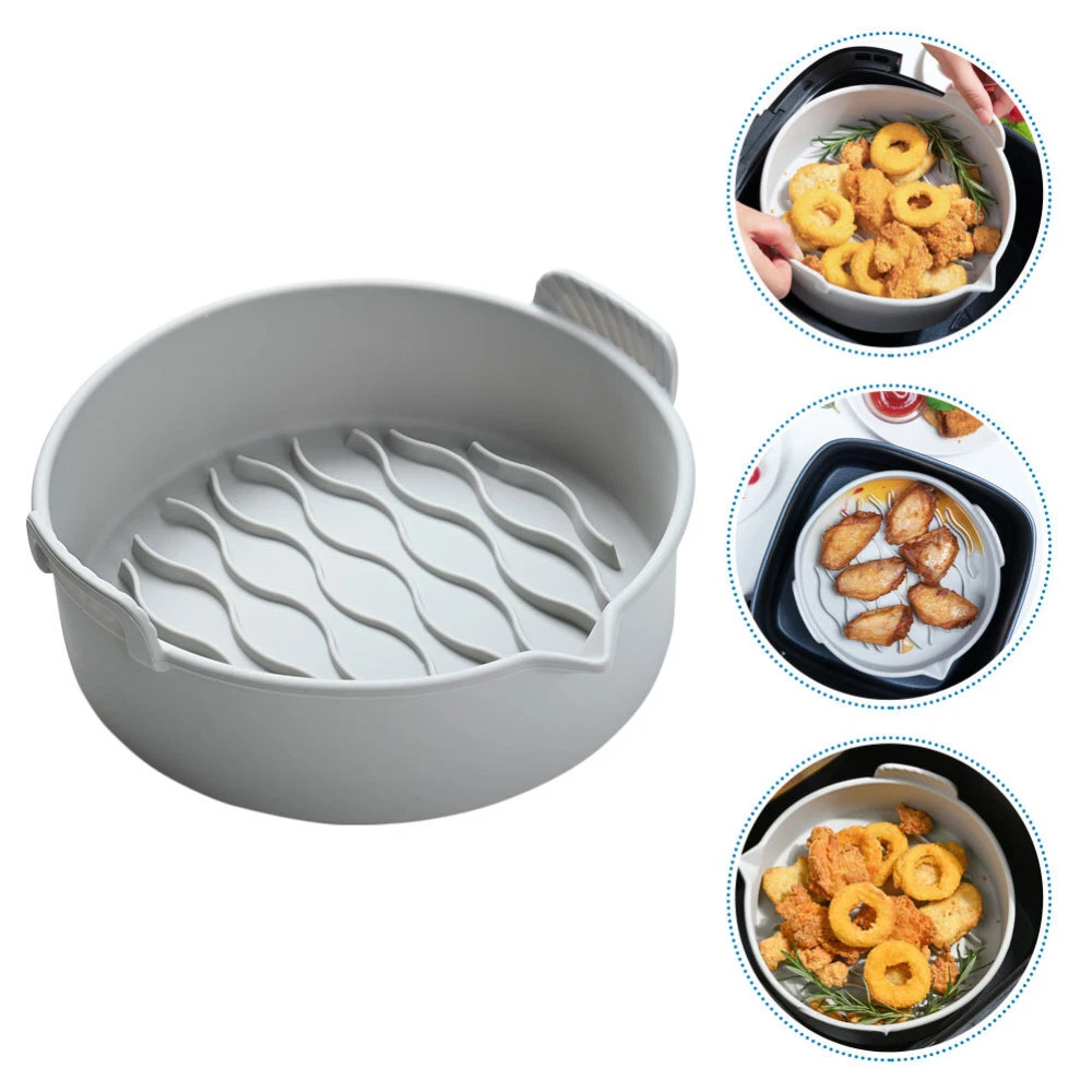 Air Fryer Baking Liner Household Air Fryer Silicone Tray Kitchen Silicone Liner