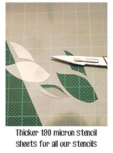 Moon Cat Mylar Stencil 190 micron re-usable - Picture 4 of 5