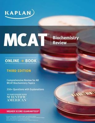 MCAT Biochemistry Review: Online + Book by Kaplan Test Prep