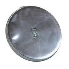 Drum Cover Steel 55 Gallon Galvanized Lid with Handle Fits Open Head Barrel
