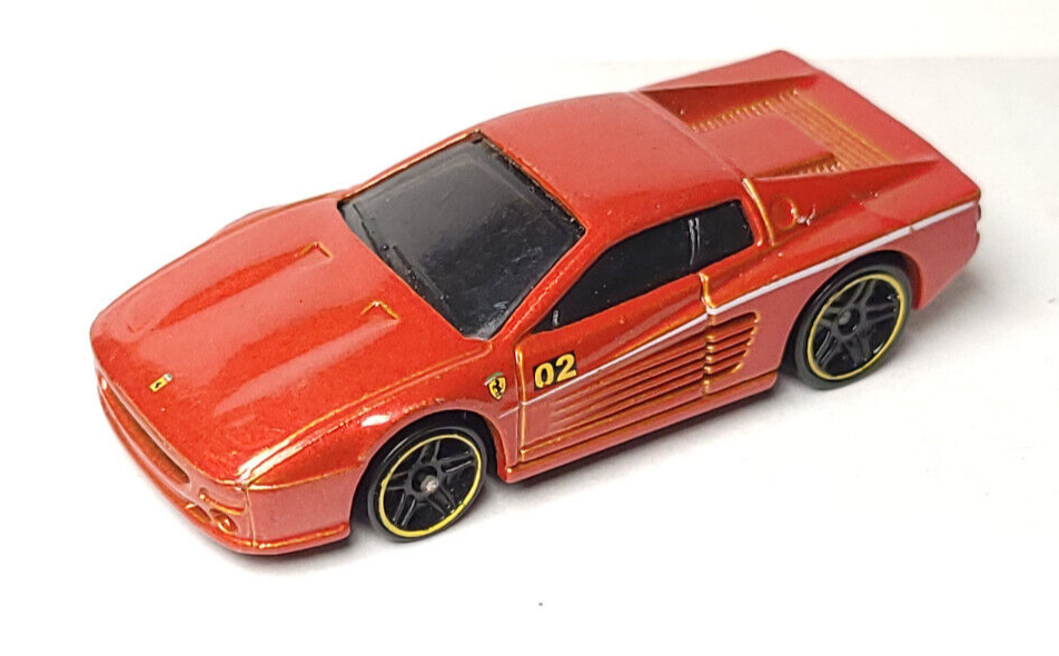 Hot Wheels loose Ferrari 512M orange #02 5 pack exclusive | eBay