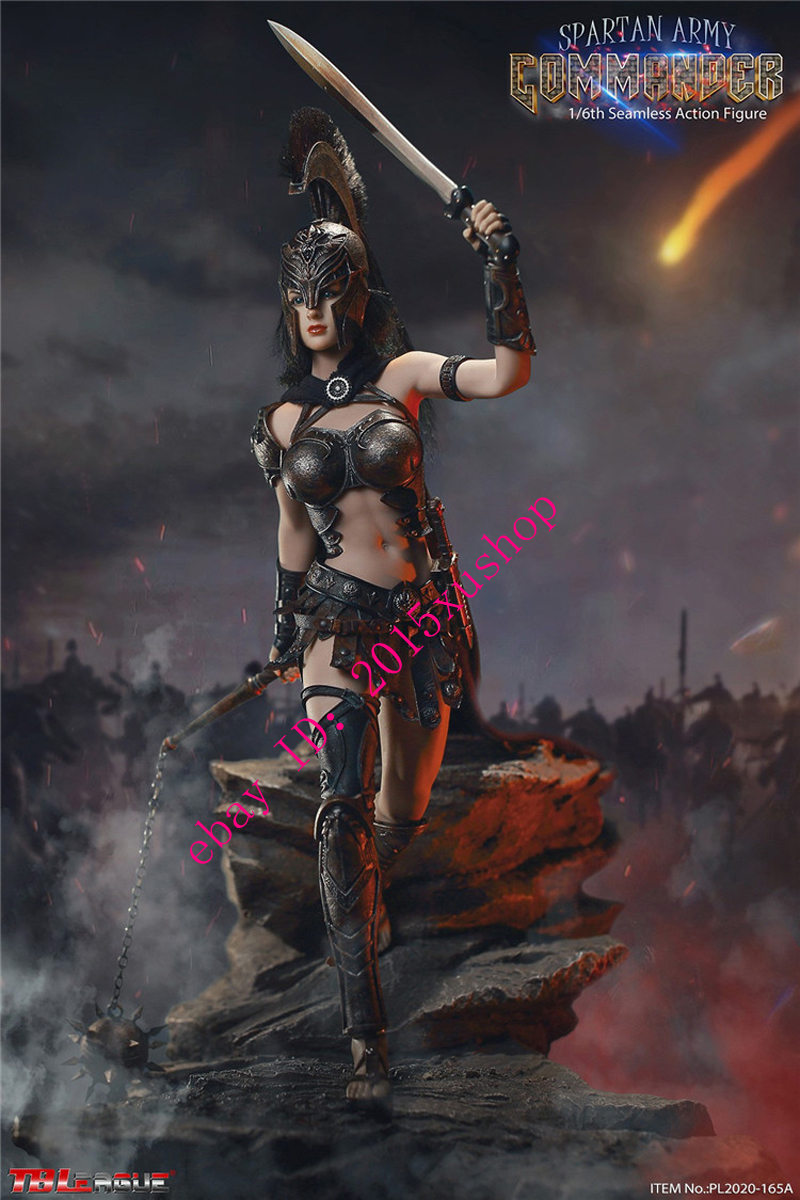 TBLeague PL2020-165A 1/6 Spartan Army Commander (Black Commander