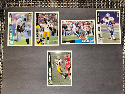 1996 UPPER DECK COLLECTOR'S CHOICE FOOTBALL CARDS YOU CHOOSE NFL