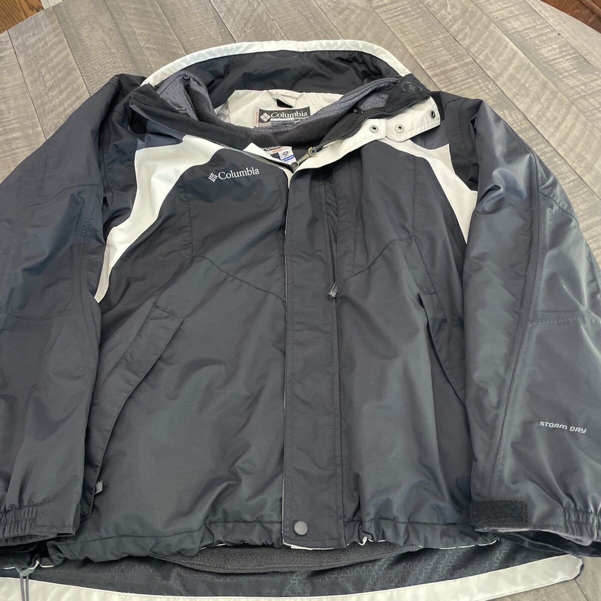 Columbia XCO Core Interchange Storm Dry Jacket Coat Mens
