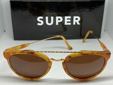 Retrosuperfuture 916 Giaguaro Vintage Havana Frame 51mm Sunglasses NIB
