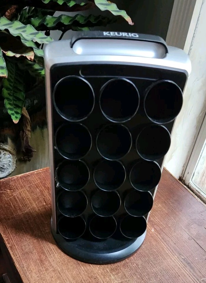 Keurig K Cup Spinning Carousel 30 Coffee Pod Holder Storage Tower Organizer
