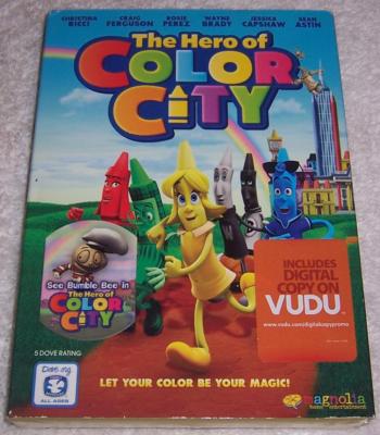 The Hero of Color City DVD Christina Ricci Craig Ferguson NEW SEALED