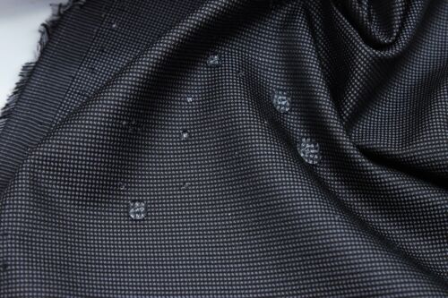2,5 m Ermenegildo Zegna soie vêtements de pluie tissu trench-coat hydrofuge Seta100 % - Photo 1 sur 9