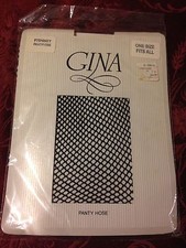 Vintage Gina fishnet pantyhose