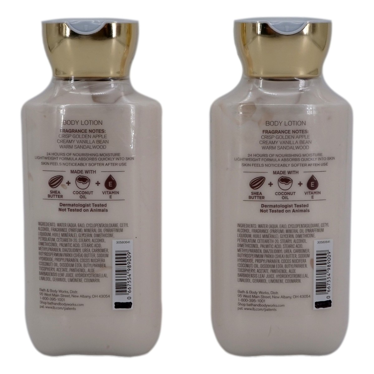 Bath and Body Works Gingham Heart Of Gold Super Smooth Body Lotion