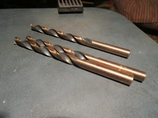 (3) Ltr K Hi-Moly 135 Split Point Black/Gold Heavy Duty Screw Machine Drill