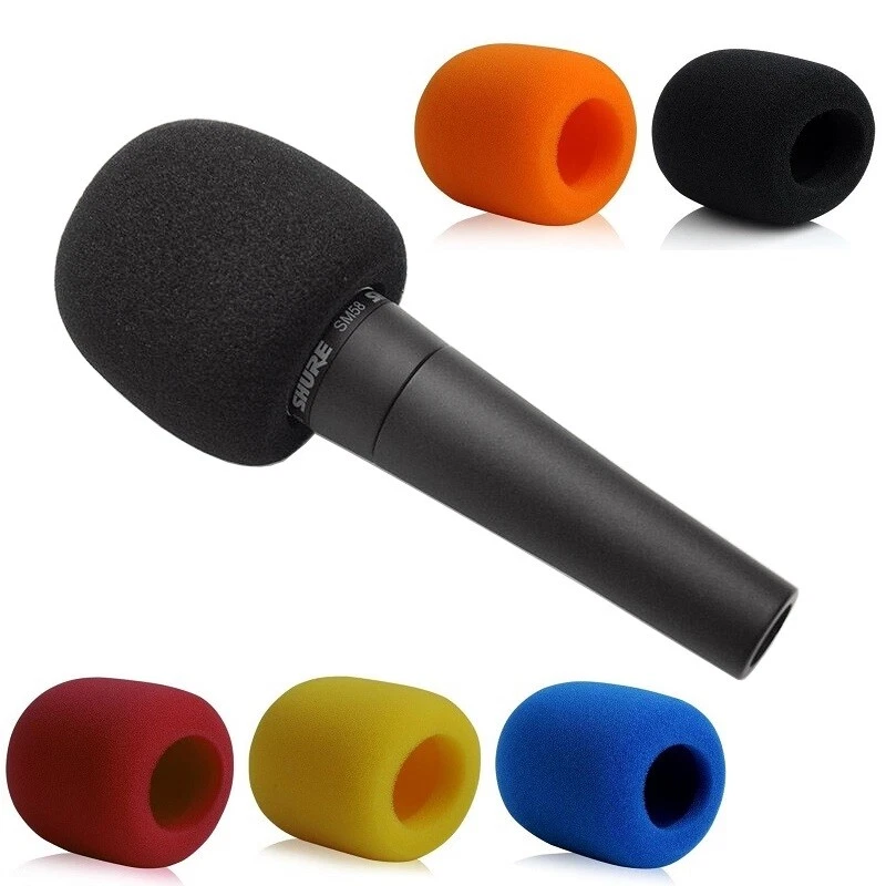 5 Pack Microphone Windscreen mic Cover mic Sponge Foam for Shure