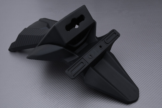Pare boue arrière GSXR 750 support plaque immatriculation moto Suzuki 2012
