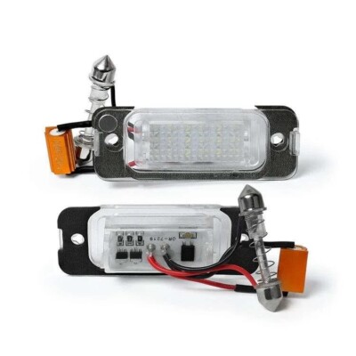 LED License Plate Lights for Mercedes M-Class | Type W164 | 2005-2011 Model
