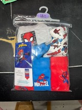 Marvel Spiderman Boys 6 Pack Cotton Briefs 7-8 Years Underwear Multicolor