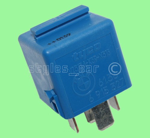 BMW Serie 1 3 4 5 6 7 Z3 Z4 Z8 i3 Relè 4 pin blu cielo 61368364581 61366915327 - Foto 7 di 9