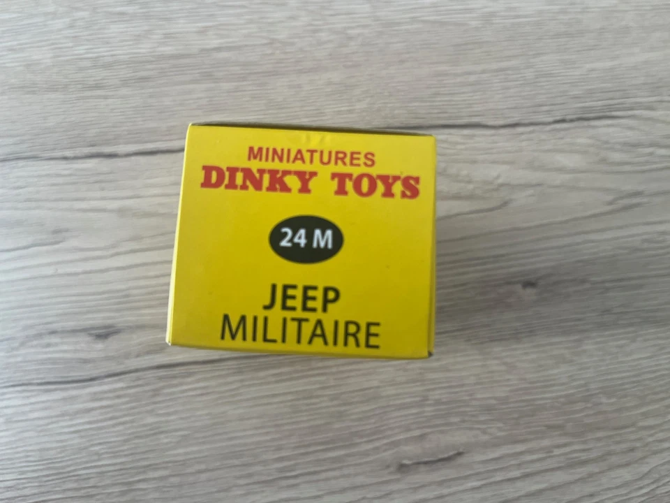 DINKY TOYS JEEP militaire US ARMY n°24 M neuf Edition Atlas Made in China - Photo 3/4