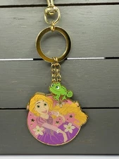 Disney Loungefly Princess Collection Rapunzel And Pascal Tangled Keychain