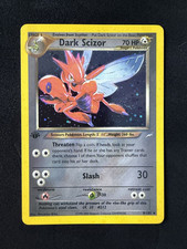 Dark Scizor 9/105 Neo Destiny Holo Rare 1st Edition 2000 70 HP English NM+ on eBay