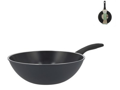 Ballarini Wok Cervia aus Aluminium Antihaftbeschichtung Antracite 28 cm
