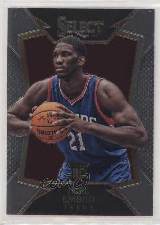 2014-15 Panini Select Concourse Joel Embiid #90 uy6