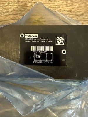 Parker PRDM3PP10SVG15 Druckminderungsventil  -Neu/OVP-