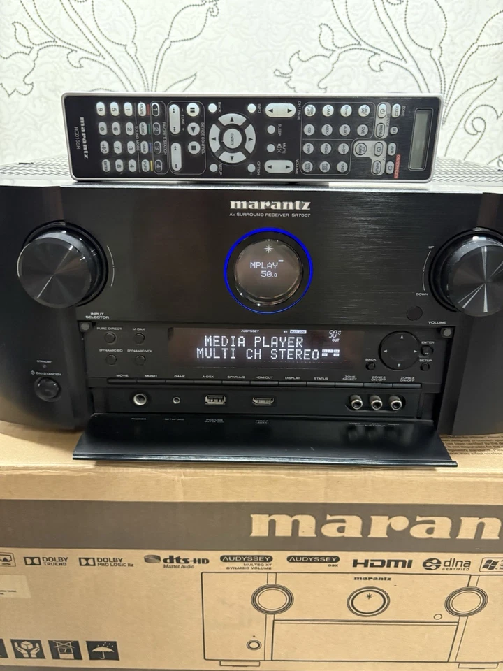 MARANTZ SR-7007 AV REICEIVER 3D DOLBY DTS-HD TRUE HD HDMI OVP HIGH END GETESTET✅ - Bild 2 von 4