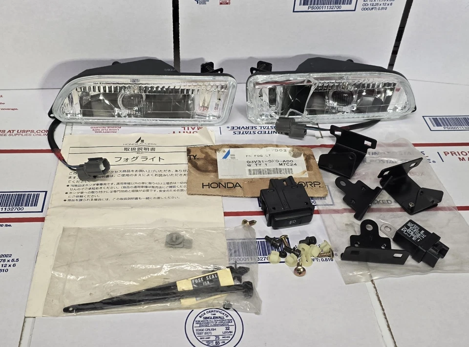 Faros antiniebla de vidrio Stanley 1995-1998 JDM Honda Odyssey RA1 HONDA ACCESS JAPÓN Foto 2 de 4
