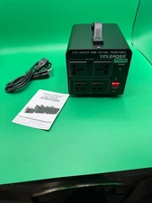 Open Box YINLEADER 1500 W Step Up/Down Voltage Transformer Converter 110V to220V