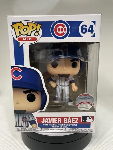 Funko Pop! Vinyl: Javier Baez #64 MLB With Pop Protector