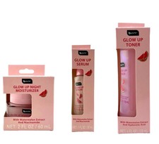 glow up night moisturizer with watermelon extract and niacinamide