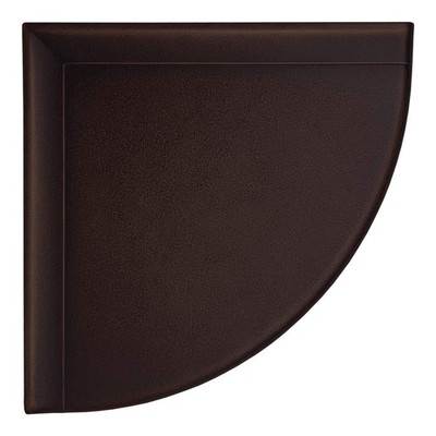 Questech 9'' Corner Shower Shelf, Retrofit, Classic Flatback, Oil Rubbed Bronze