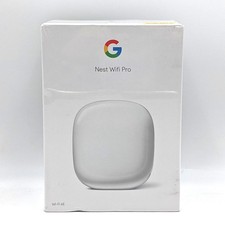 Google Nest Wi-Fi Pro Tri-Band WiFi 6E Router Snow GA03030-US