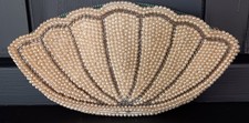 Antique Beaded Evening Purse From Japan 8" x 4". Beautiful Beading Work.