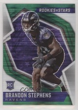 2021 Panini Rookies & Stars Green Pulsar Prizm 20/25 Brandon Stephens #197 0lt3