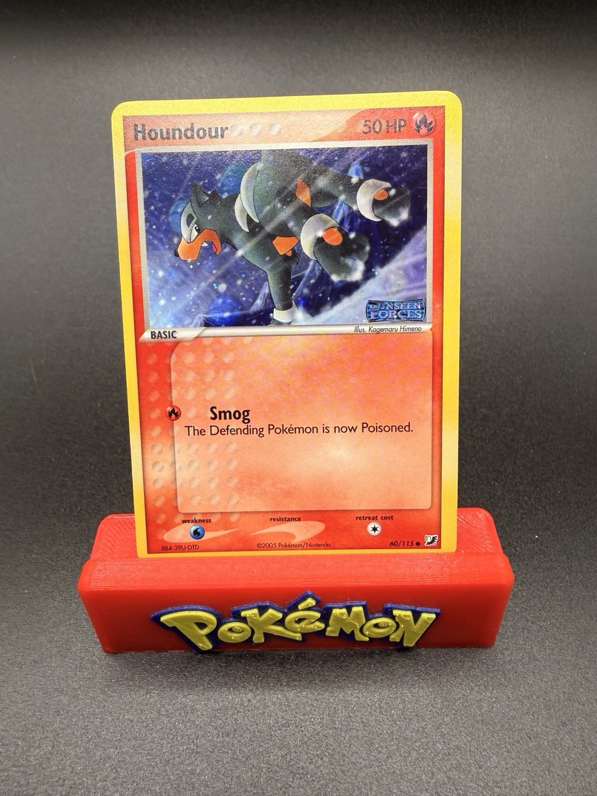 Houndour 60/115 Unseen Forces - 2005 Pokemon NM/LP Reverse Holo-f