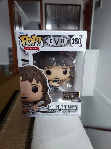 Funko Pop! Rocks Eddie Van Halen EVH Entertainment Earth Exclusive #350