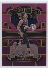2024 Panini Select WNBA Concourse Pink & Purple Prizm 3/99 Tyasha Harris 1t8i
