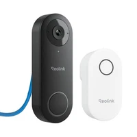 REOLINK Video Doorbell PoE Camera – 2K IP Security Camera Outdoor with Chime ...